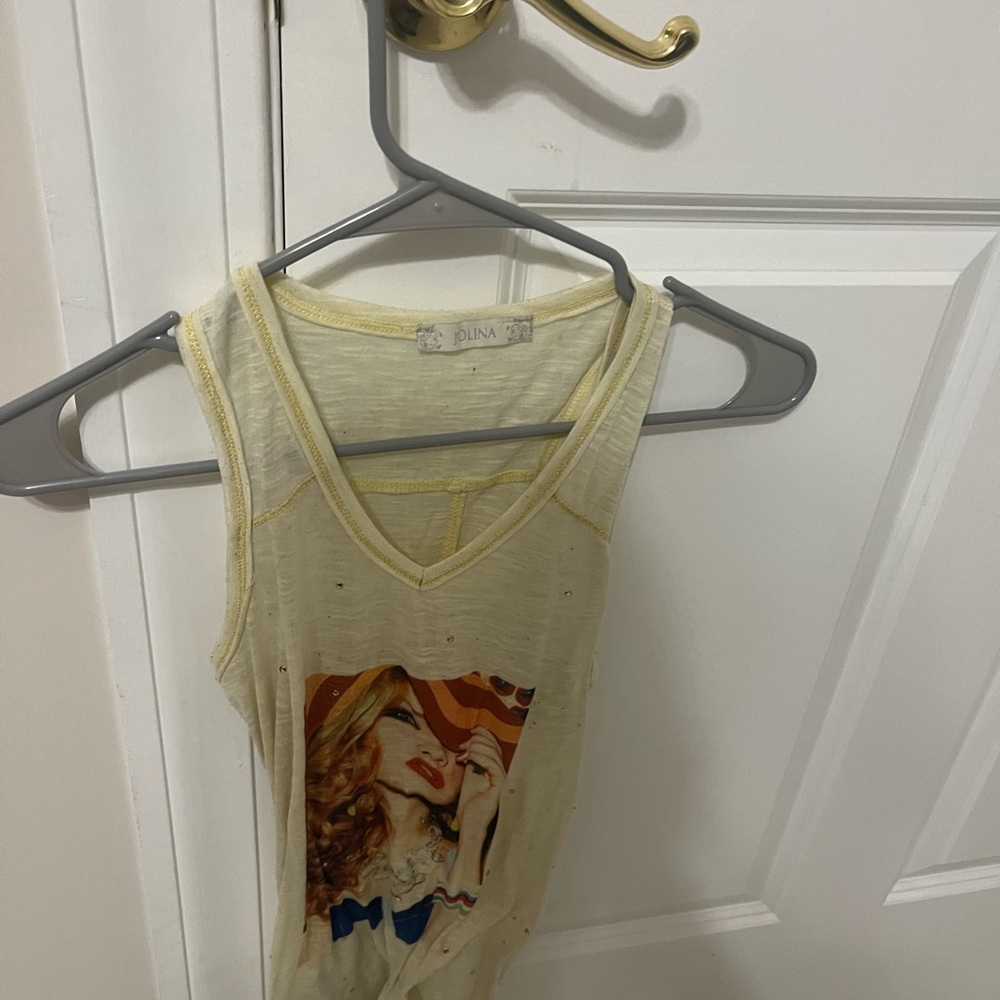 Vintage Cream colored vintage tank top